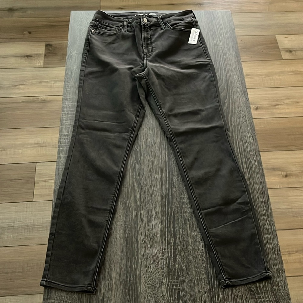 Black Stretchy High Waisted Jeans